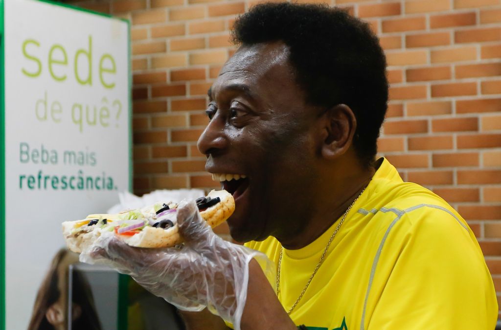 Soccer great Pelé through the years