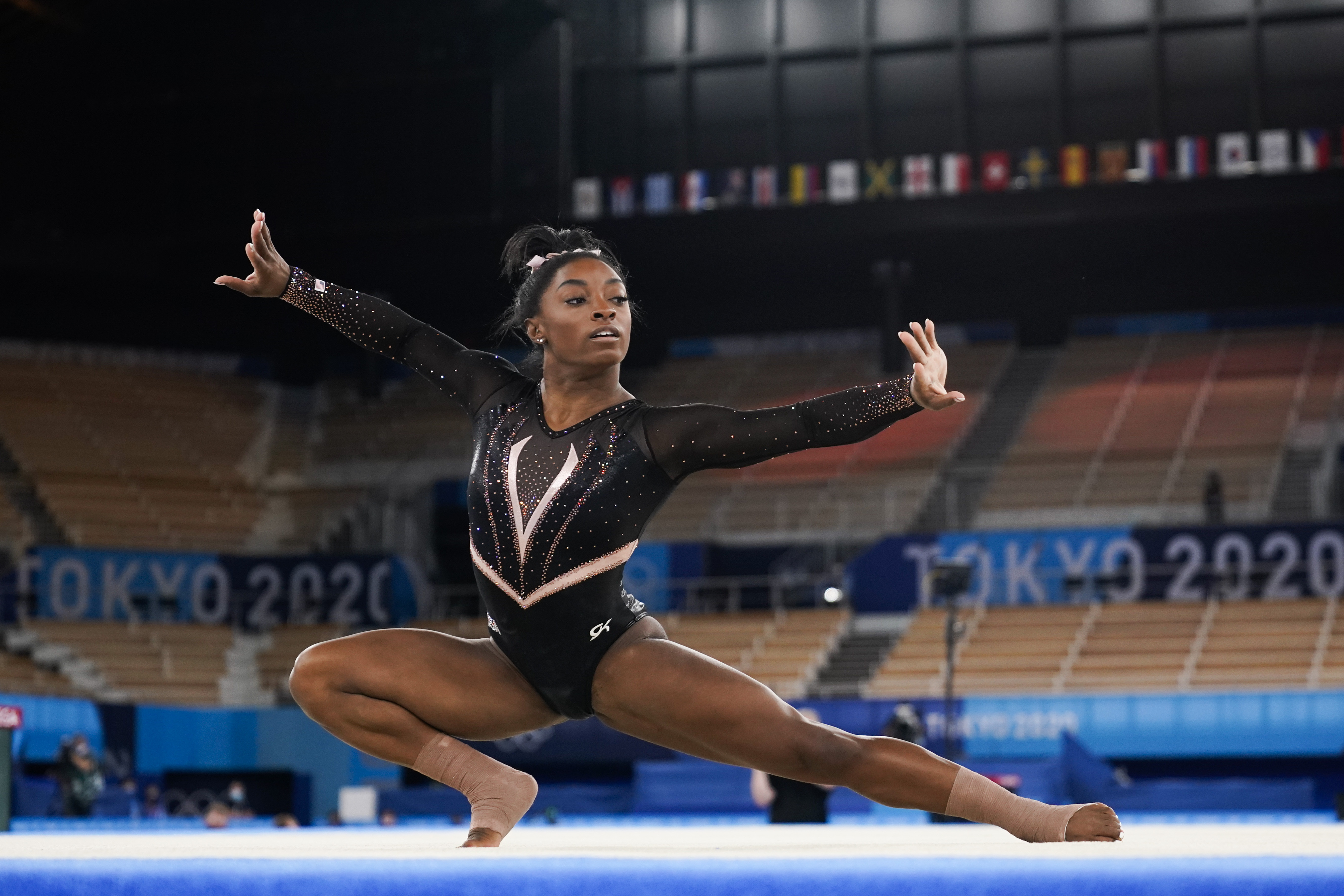 Photos: Simone Biles, women's gymnastics team train ahead of Tokyo Olympics