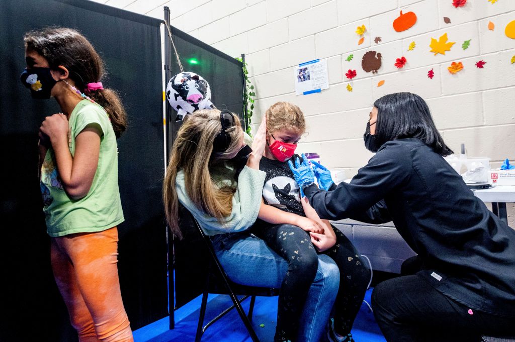 Photos: Elementary-age kids get their first COVID-19 vaccine shots
