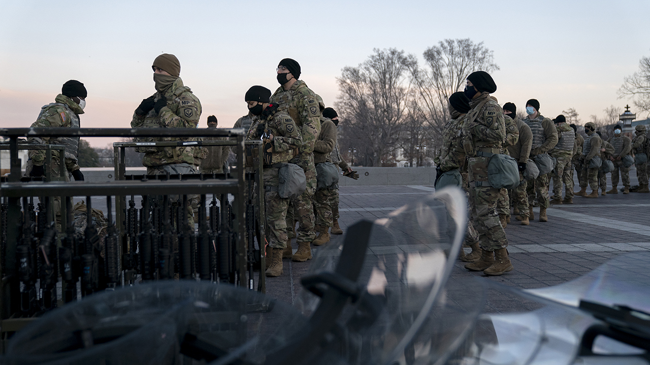 National Guard troops gather, reinforce security in US Capitol