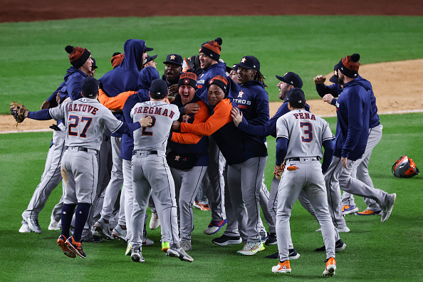 Photos: Houston Astros win ALCS, beating Yankees in 4-game sweep