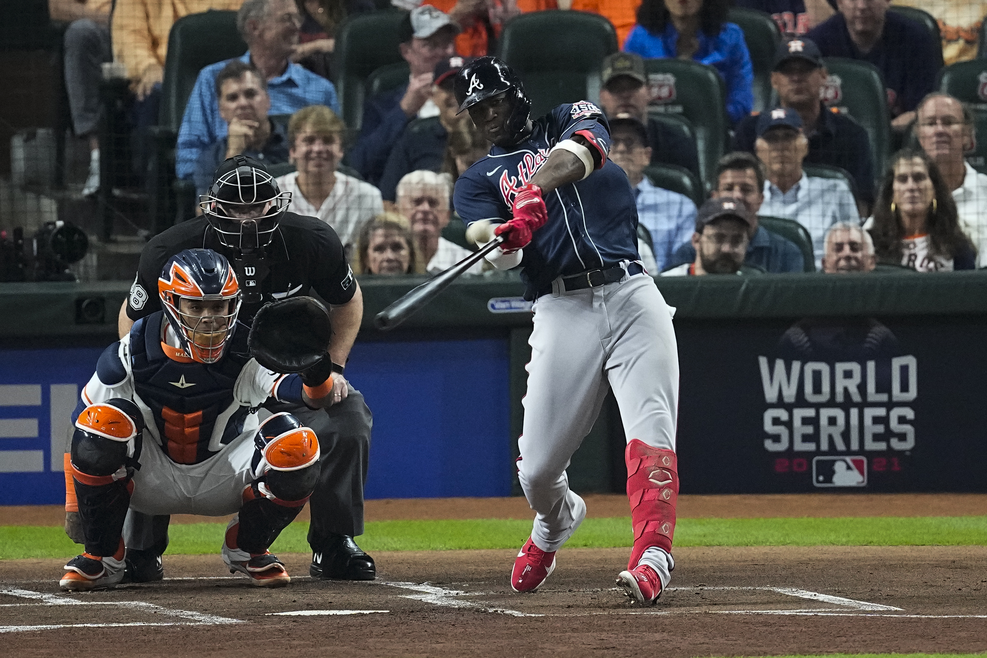 Photos: Braves beat Astros 6-2 to win World Series Game 1