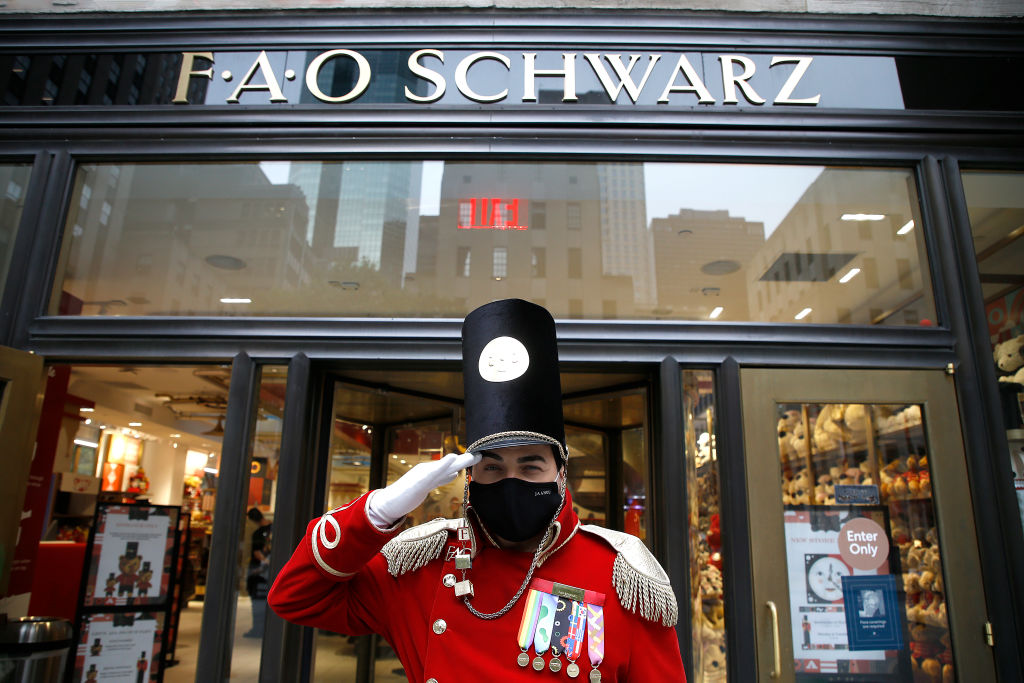 FAO Schwarz toy soldier