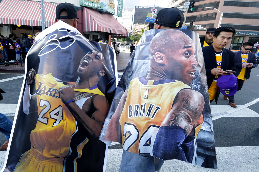 Photos: Remembering Kobe and Gianna Bryant at Staples Center memorial ceremony