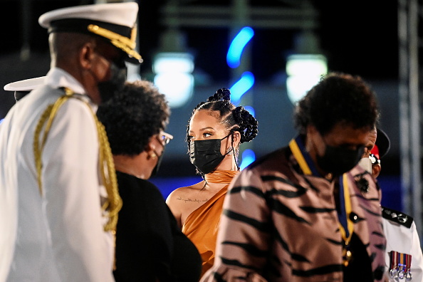 Photos: Rihanna honored as national hero in Barbados