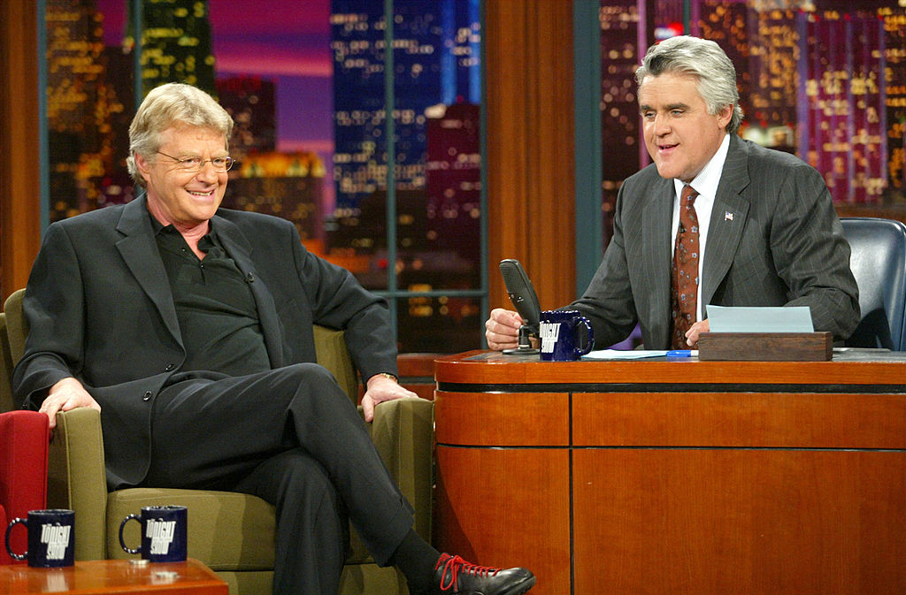 Jerry Springer and Jay Leno