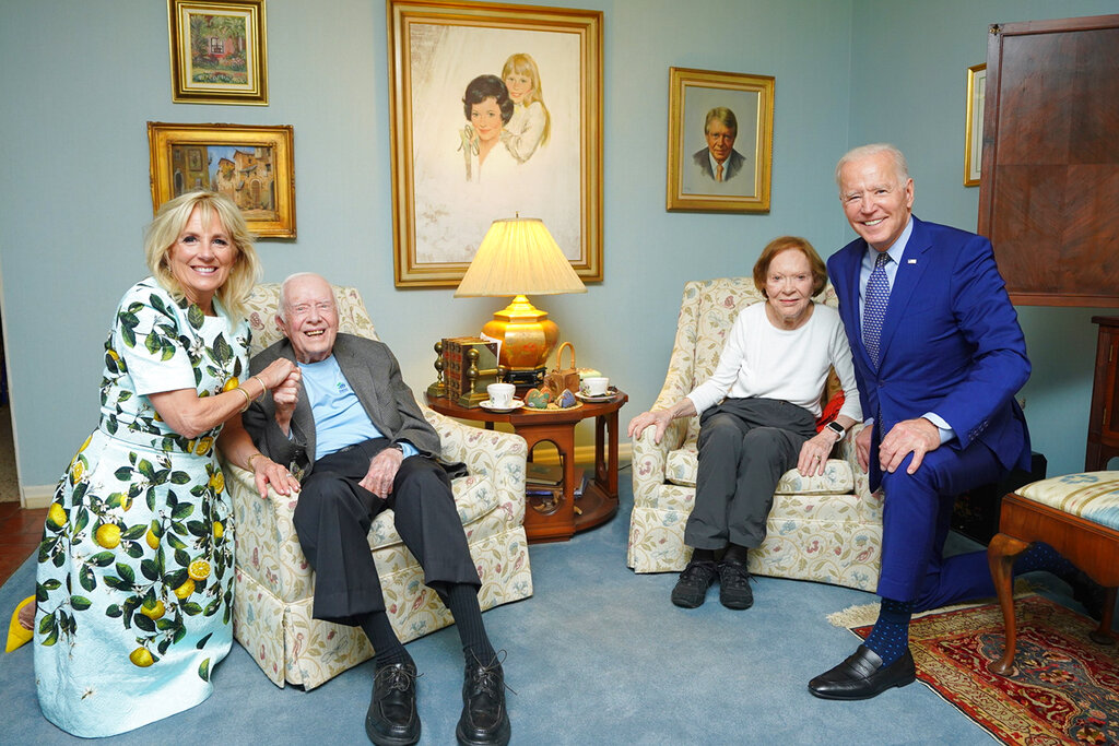 Jimmy, Rosalynn Carter: 75th wedding anniversary