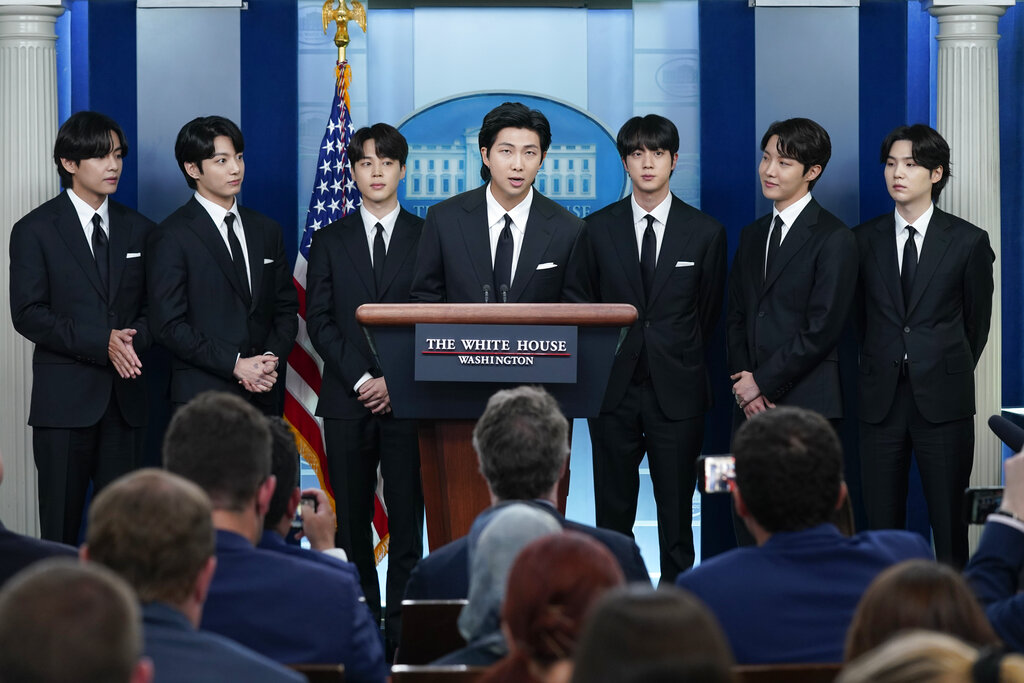 BTS in the White House