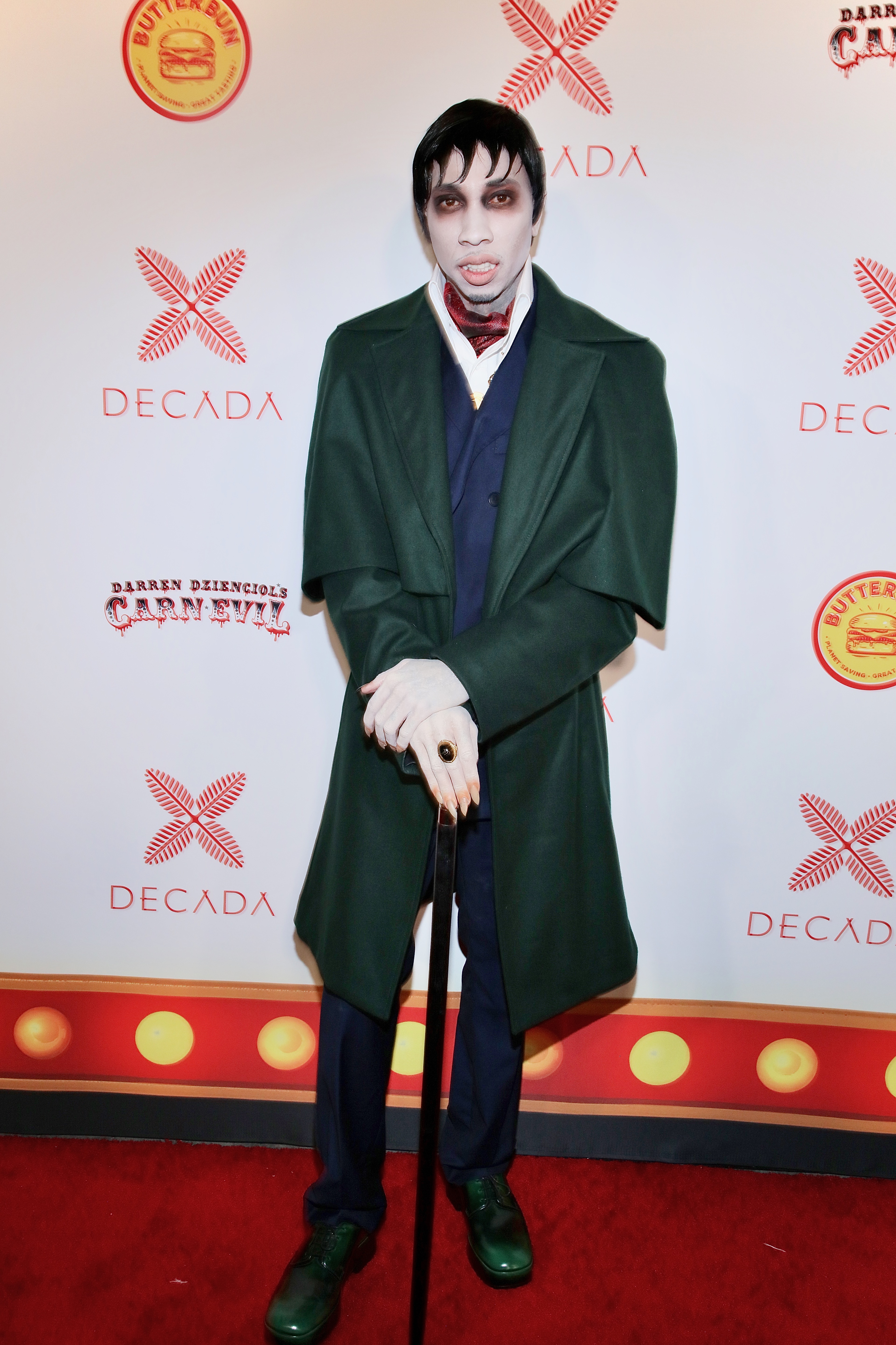 Photos: Celebrities show off costumes at CarnEvil Halloween Party 2021