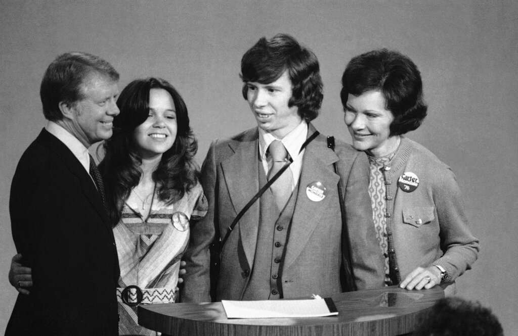 Jimmy Carter and his family