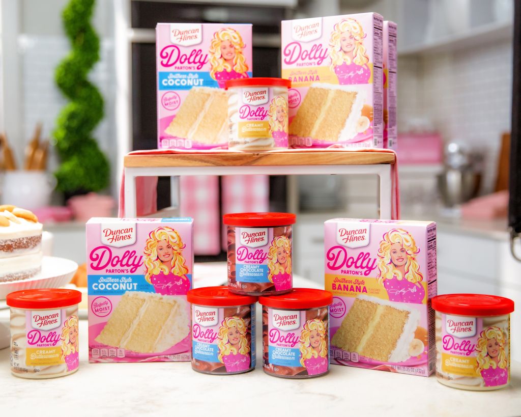 Dolly Parton collection from Duncan Hines