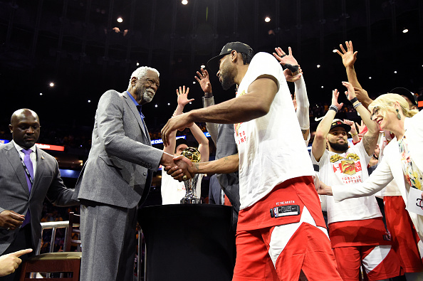 Bill Russell through the years