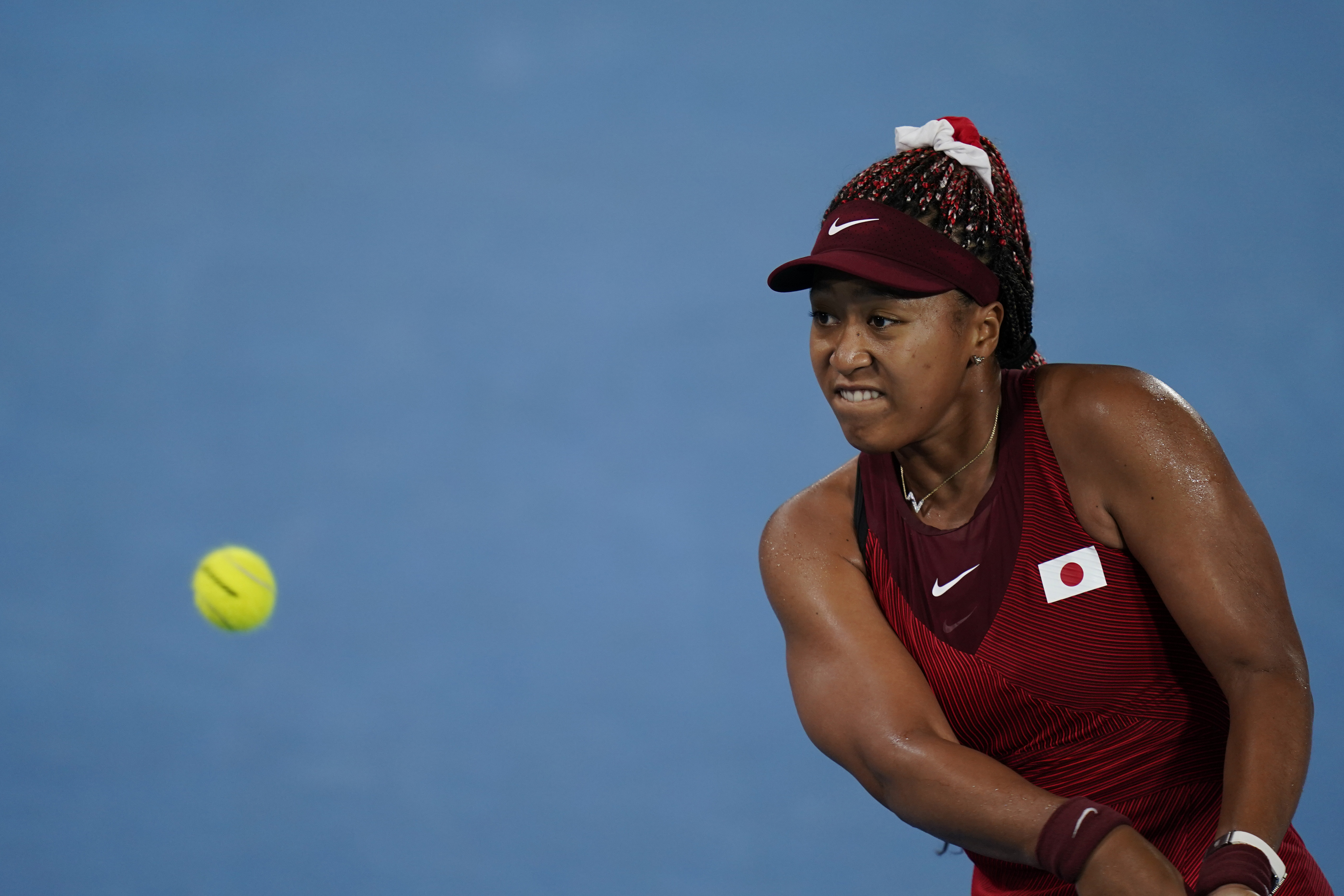Photos: Naomi Osaka eliminated from Tokyo Olympics tennis tournament
