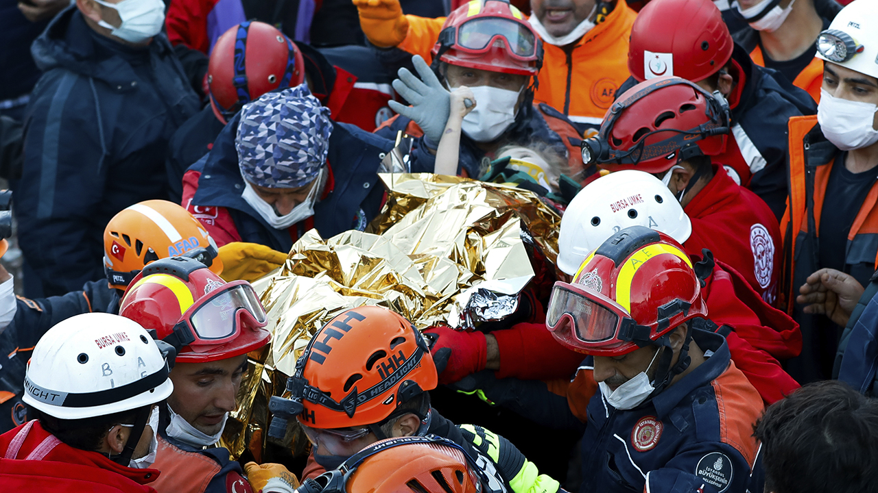 3-year-old girl pulled from rubble days after Turkey earthquake