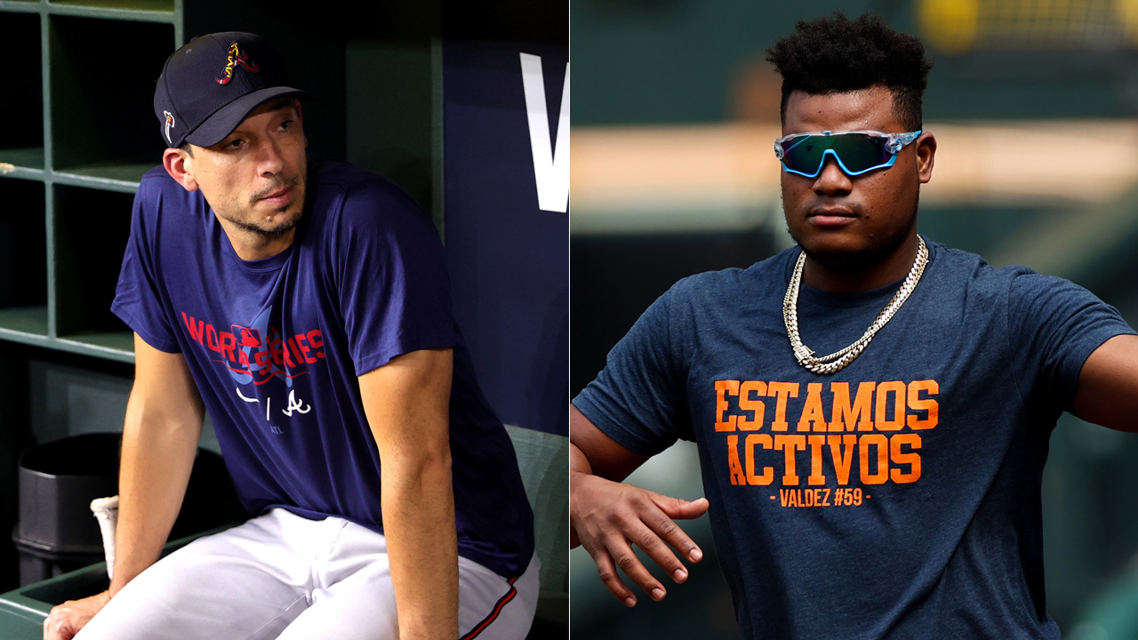 Photos: Braves, Astros stars work out ahead of World Series Game 1