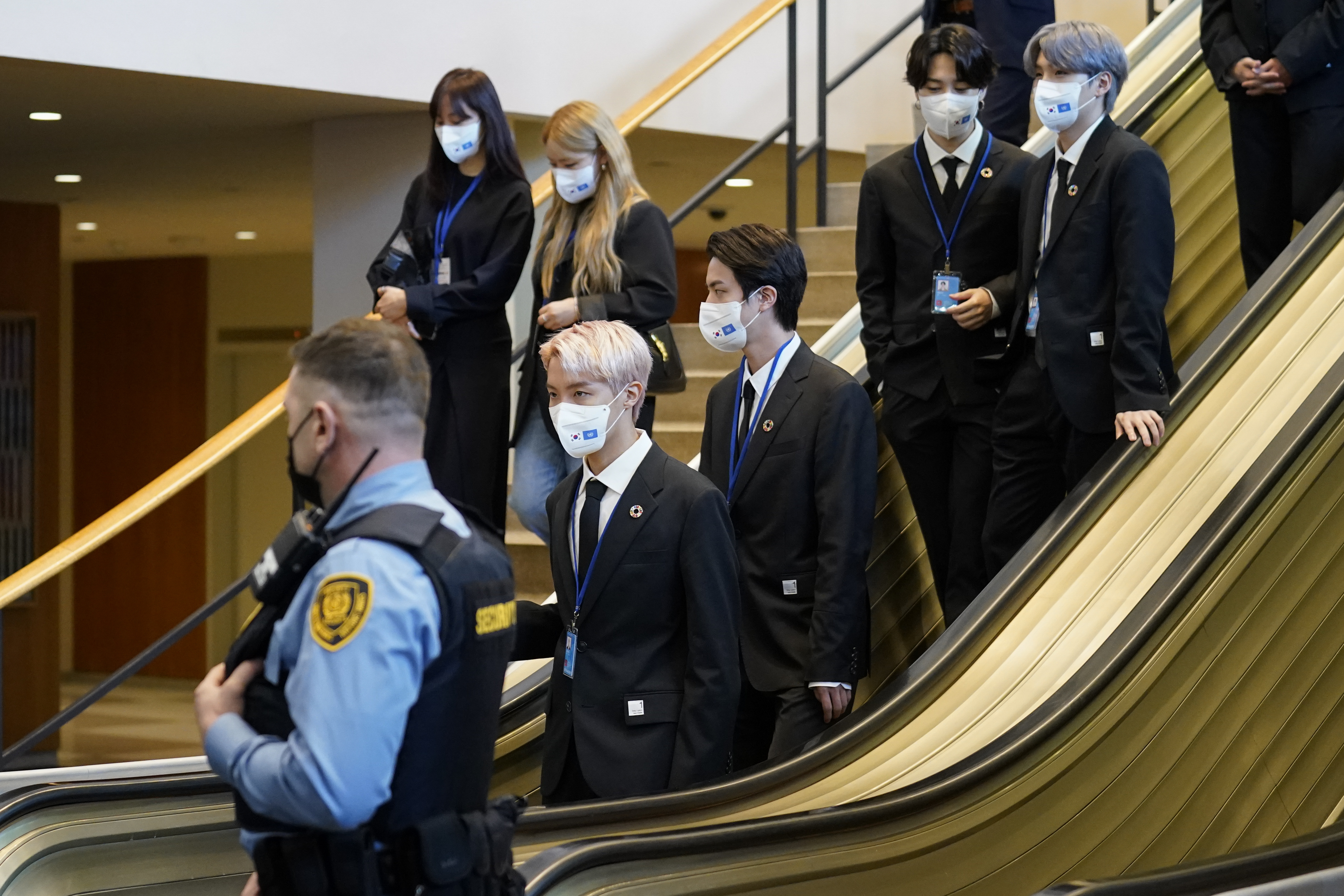 Photos: Boy band BTS addresses United Nations General Assembly