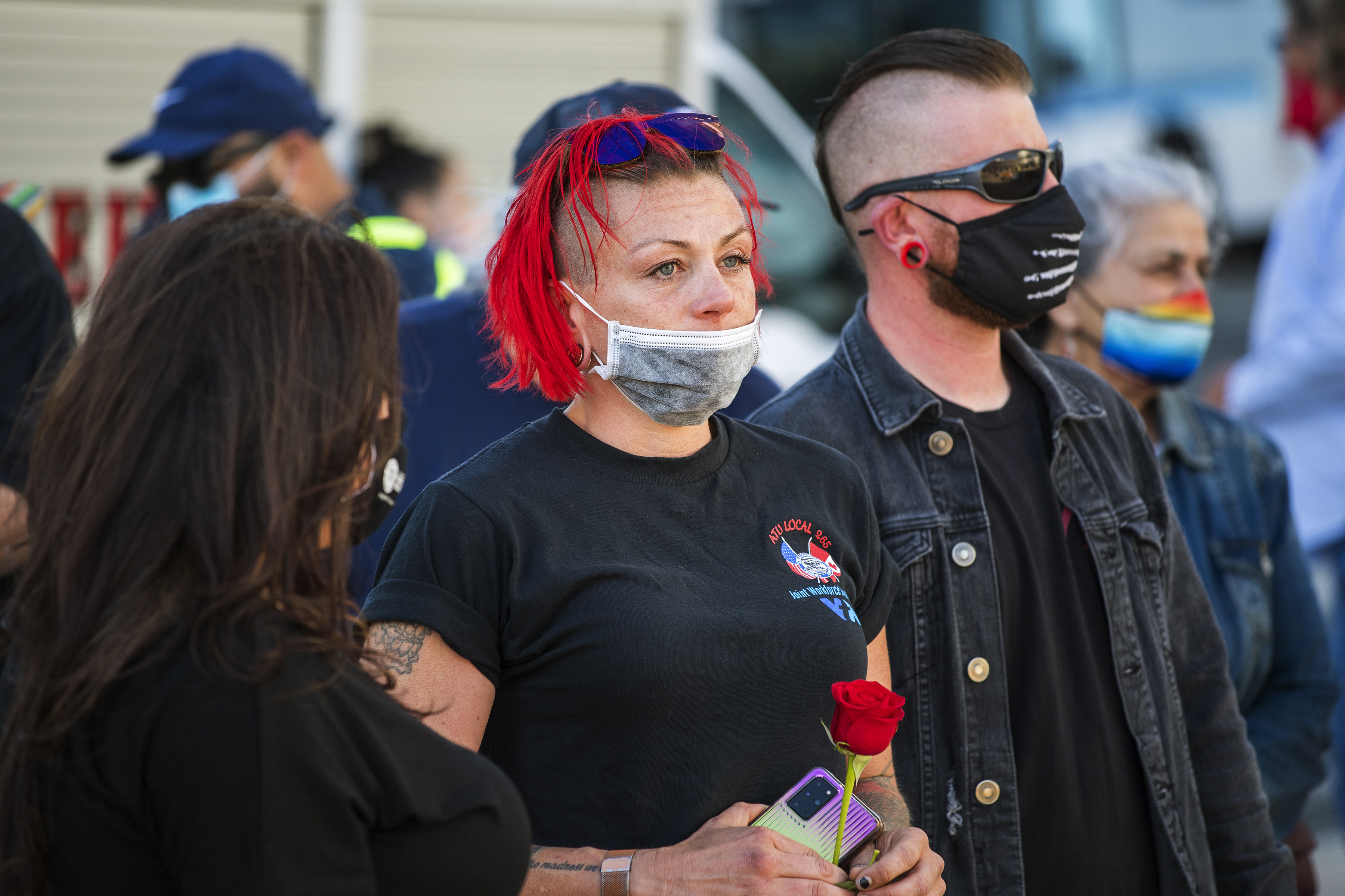 Photos: Community pays tribute to victims of deadly San Jose railyard shooting