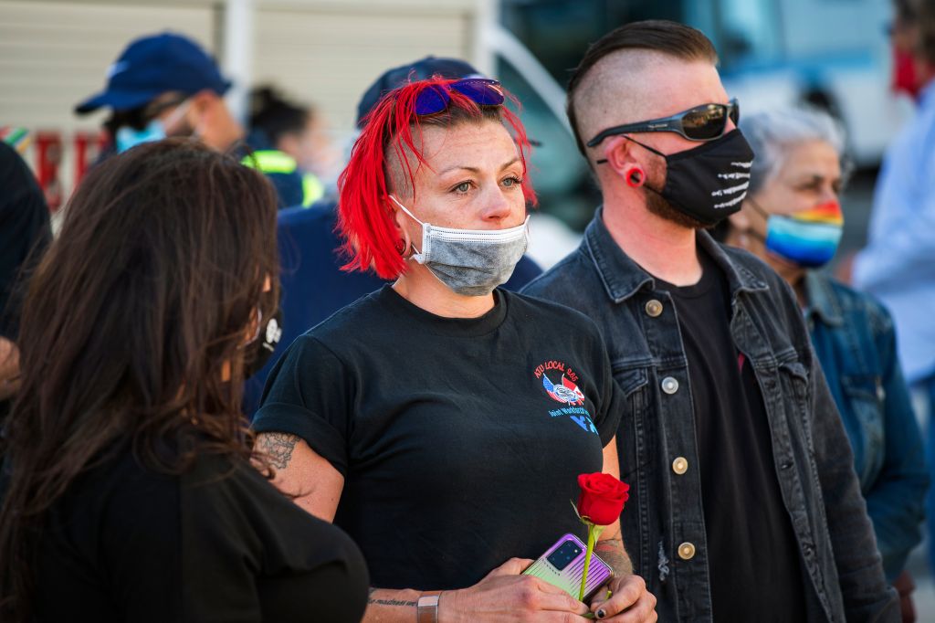 Photos: Community pays tribute to victims of deadly San Jose railyard shooting