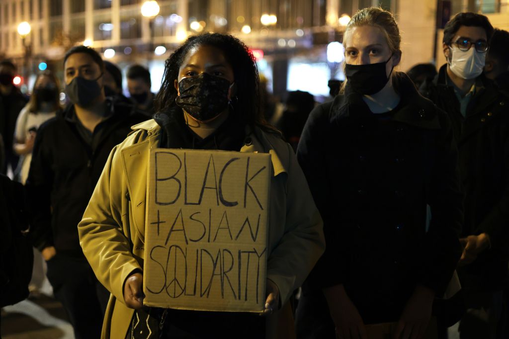 Photos: Demonstrations, vigils held across country in wake of Atlanta spa shootings