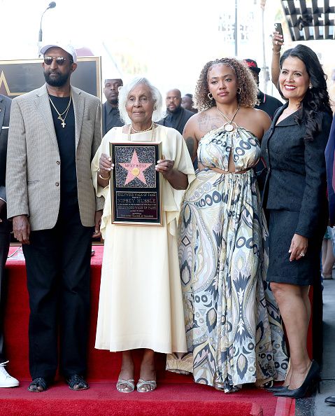 Photos: Late rapper Nipsey Hussle receives Hollywood Walk of Fame star