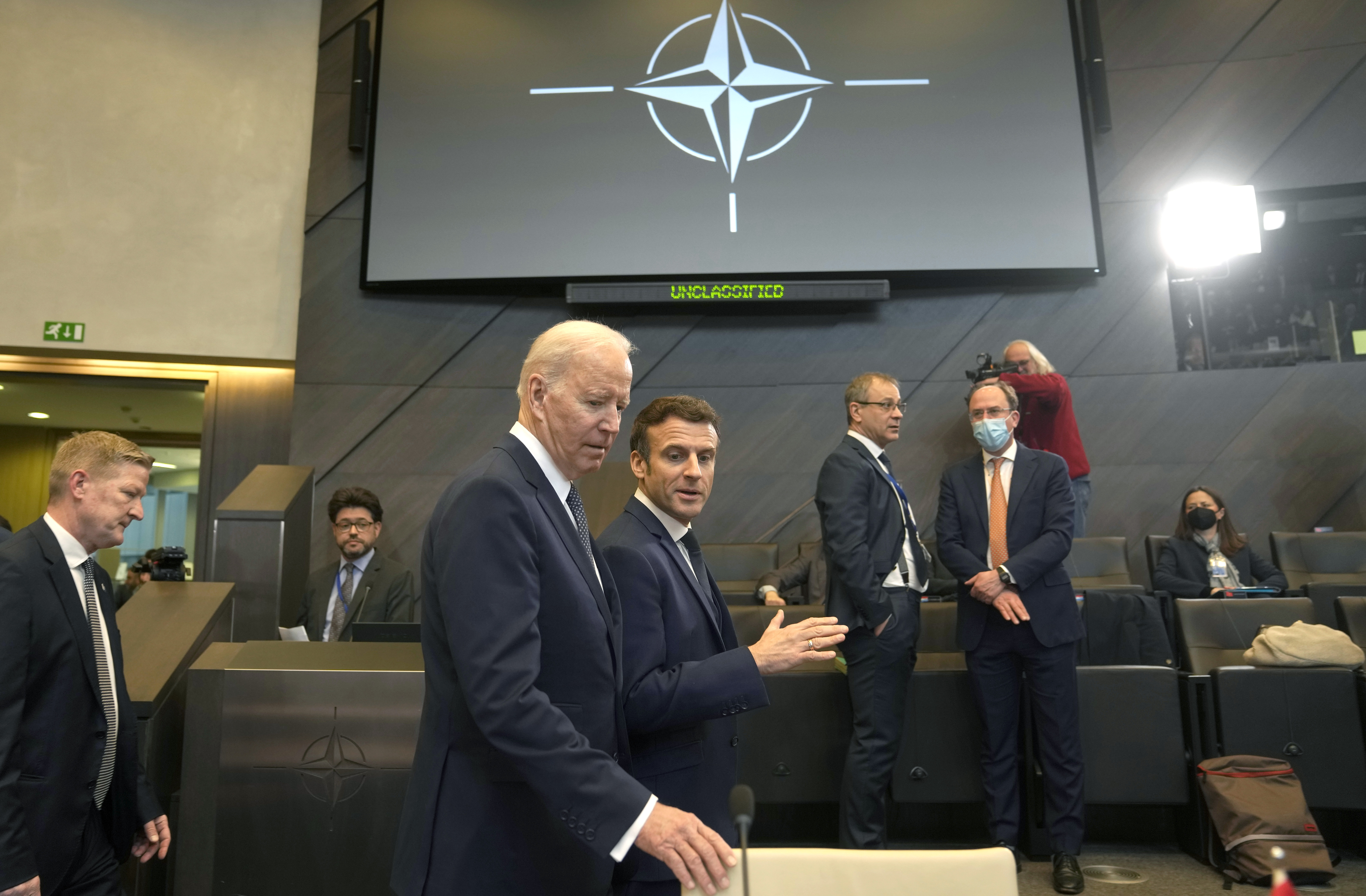 Photos: Biden, NATO allies gather for summit on Russian invasion of Ukraine