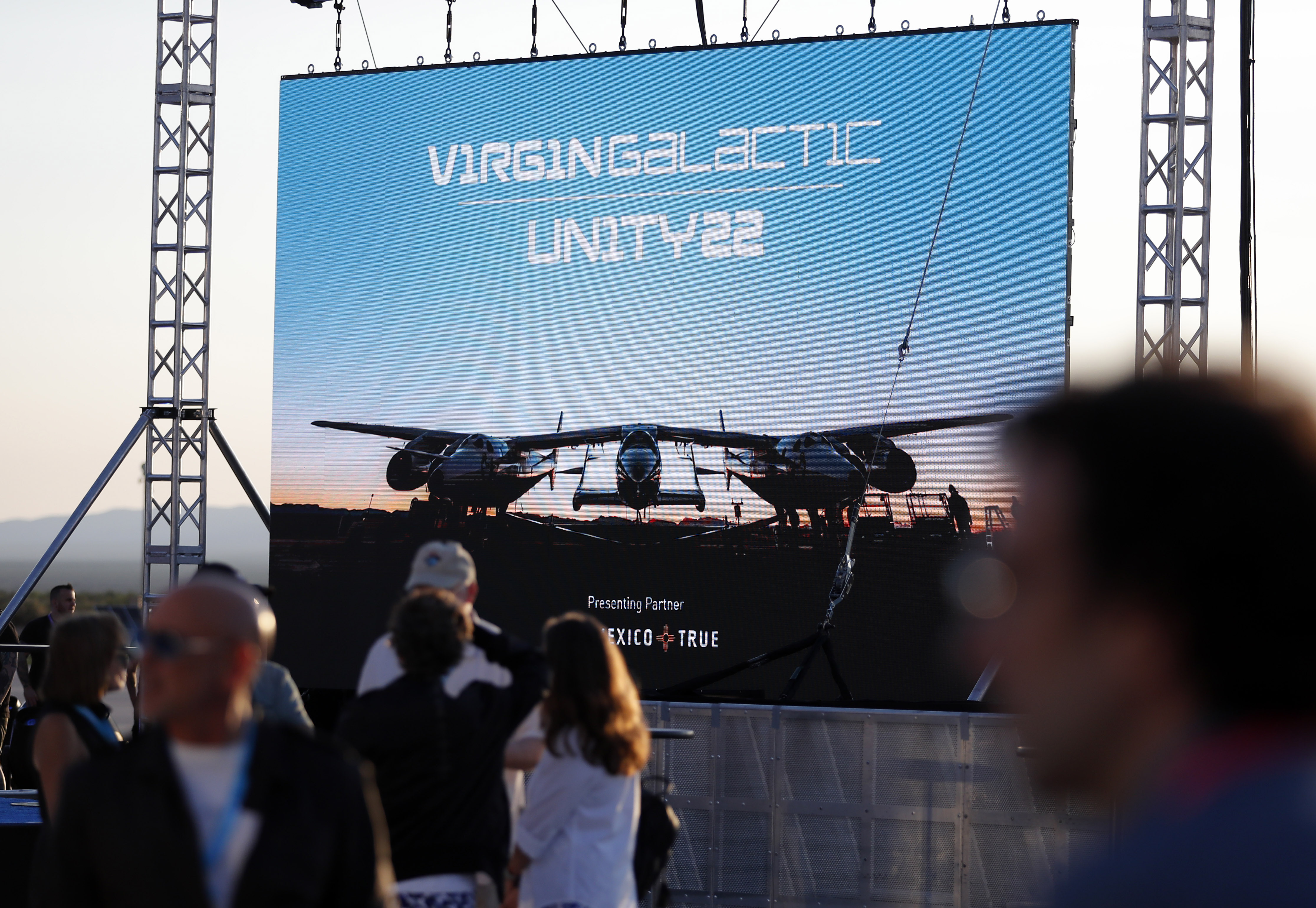 Richard Branson launches into space