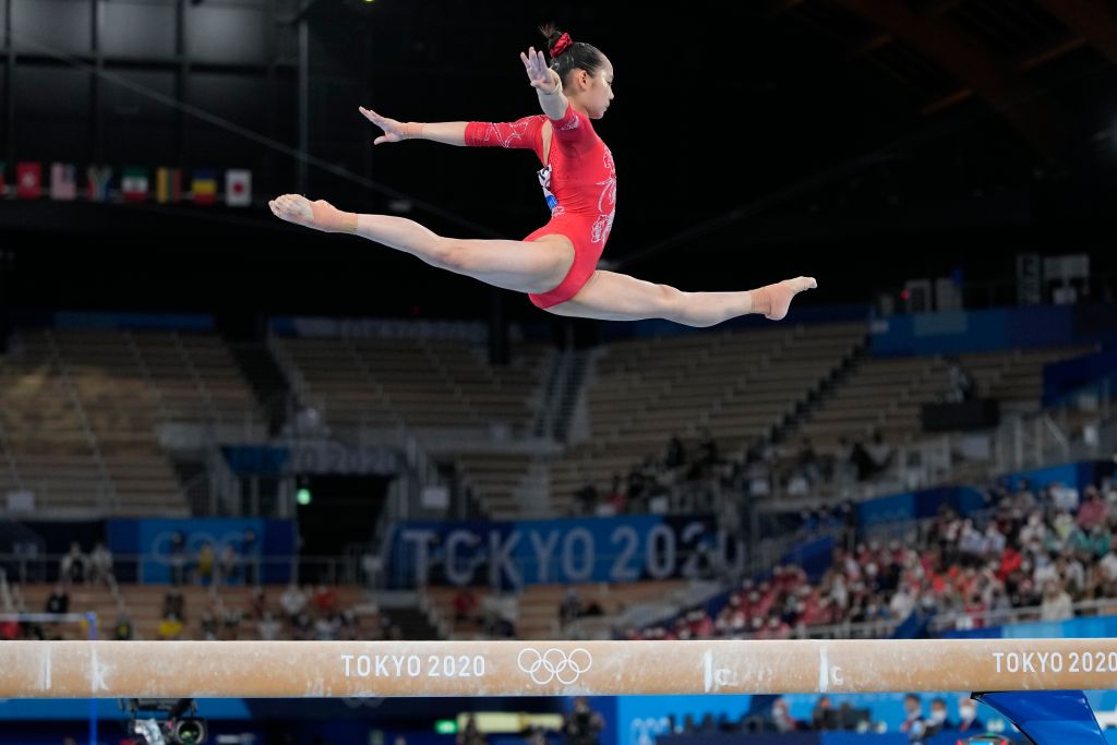 Photos: Simone Biles wins bronze in Olympic balance beam final