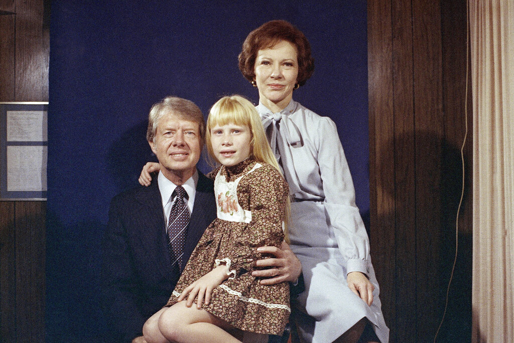 Jimmy Carter and his family