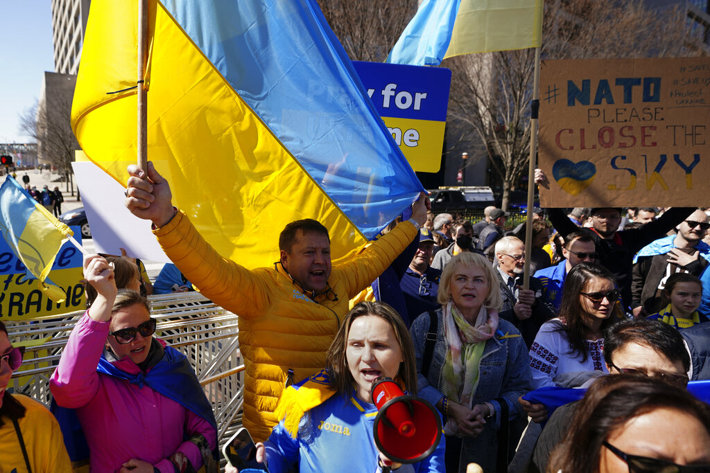 Invasion of Ukraine protested across the globe