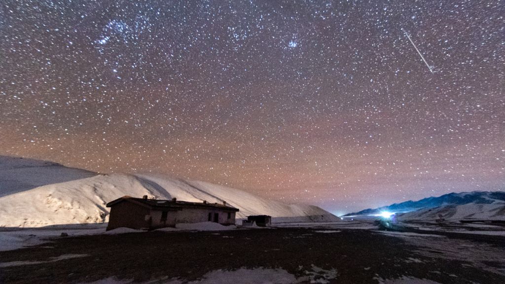 Photos: Geminid meteor shower 2021 lights up the night sky
