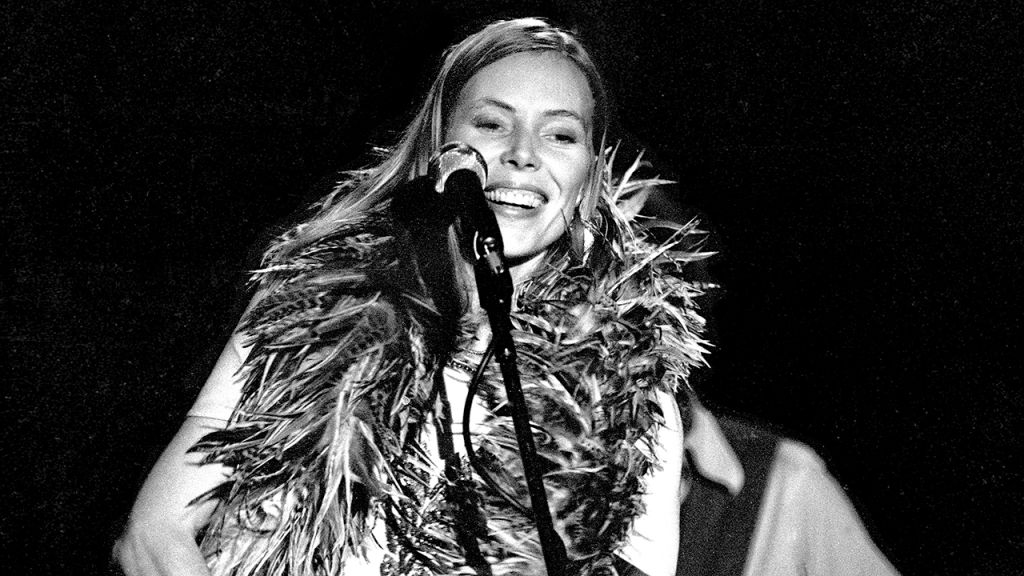 Joni Mitchell through the years