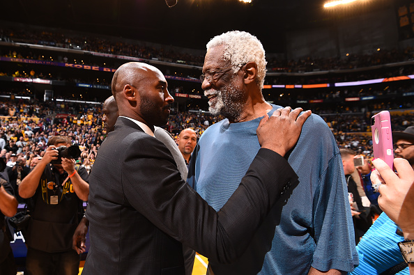 Bill Russell through the years