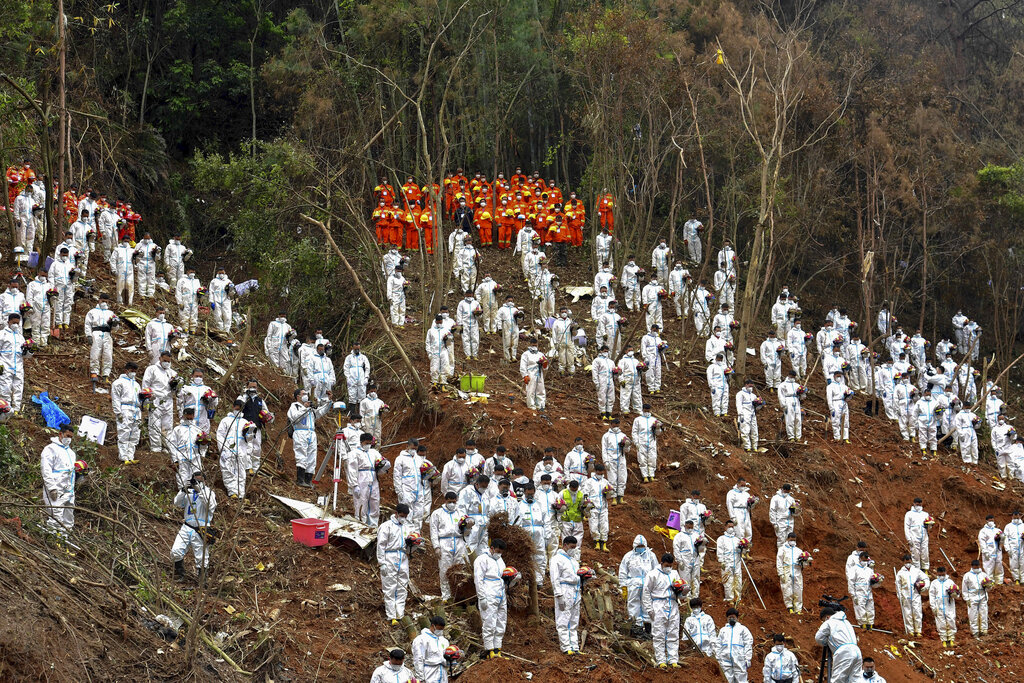 China Eastern Airlines crash investigation