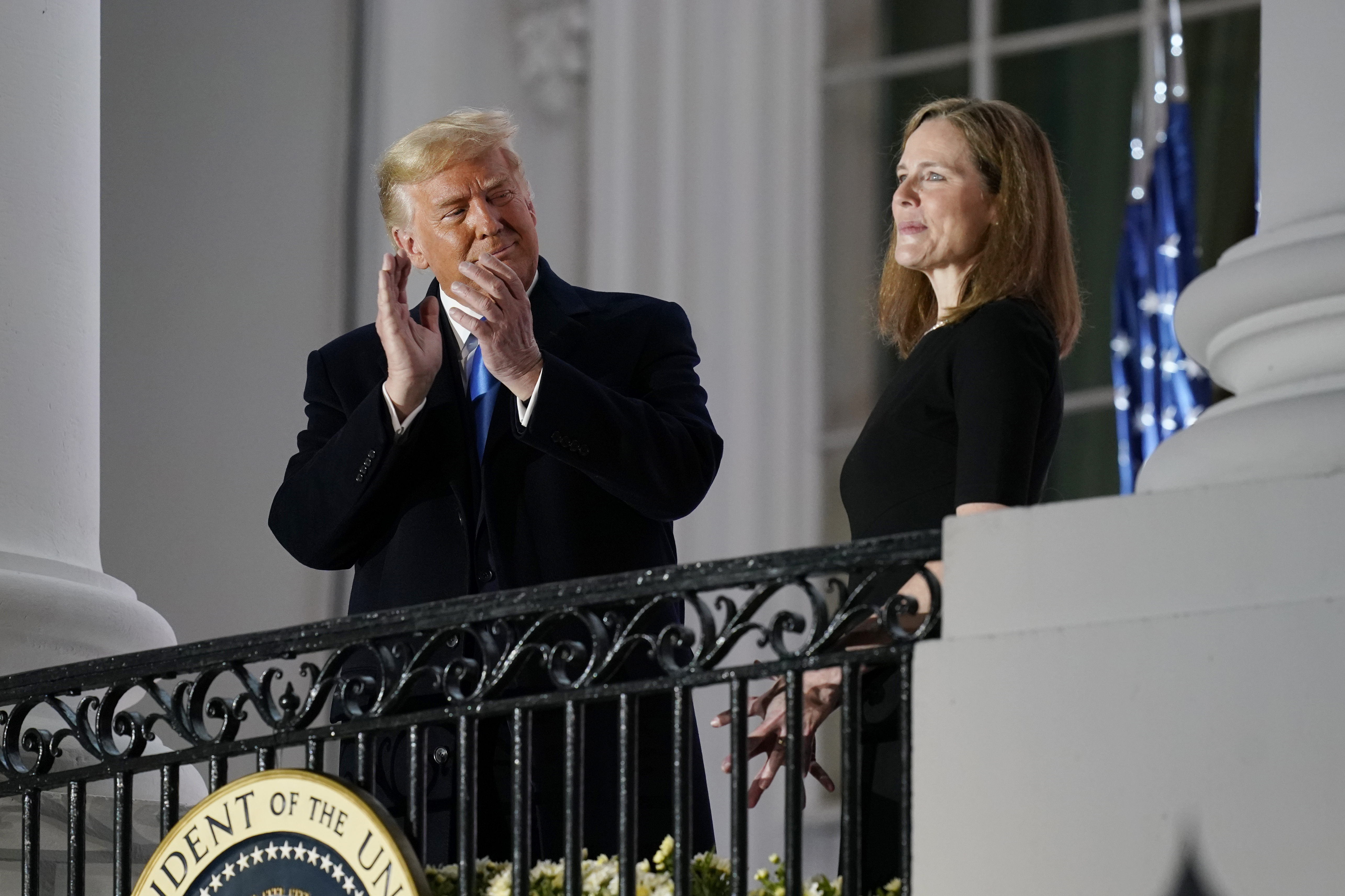 Photos: Amy Coney Barrett sworn in as Supreme Court justice