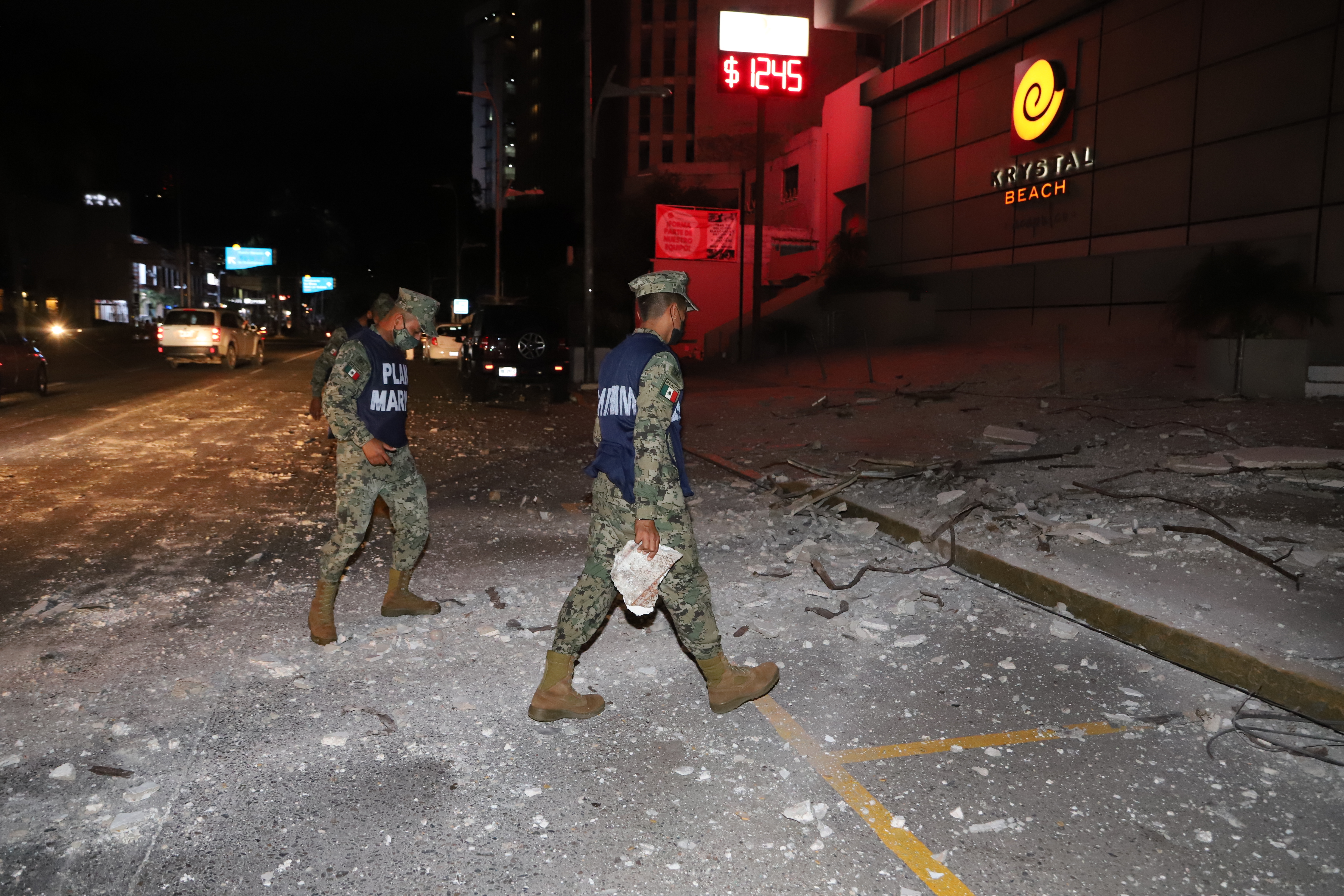Photos: Magnitude 7 earthquake strikes near Acapulco, Mexico