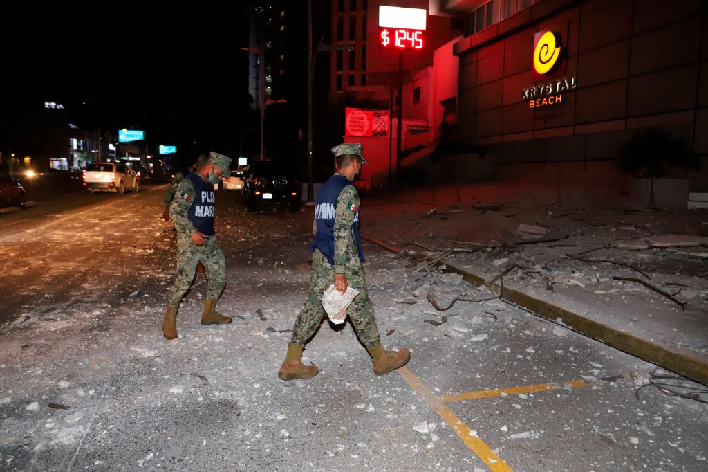 Photos: Magnitude 7 earthquake strikes near Acapulco, Mexico