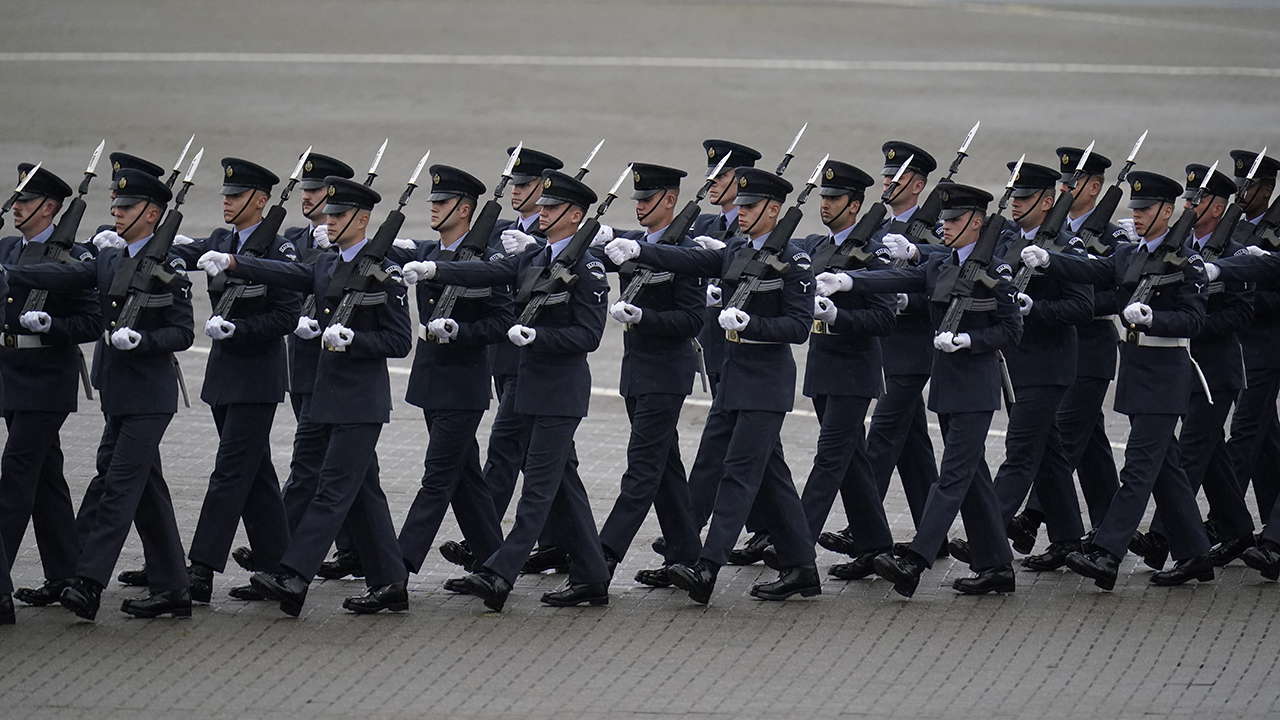 Queen Elizabeth II's coffin arrives in London