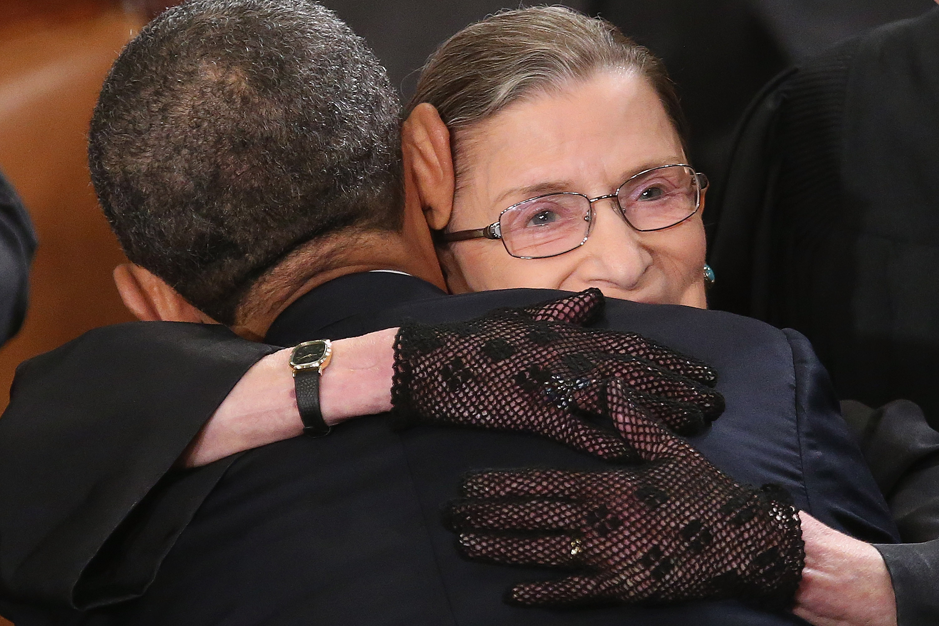President Obama Delivers State Of The Union Address - Ruth Bader Ginsberg