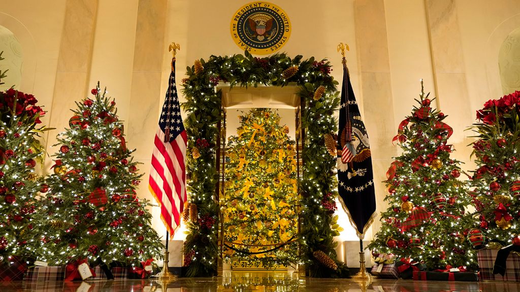 2020 White House Christmas decorations unveiled