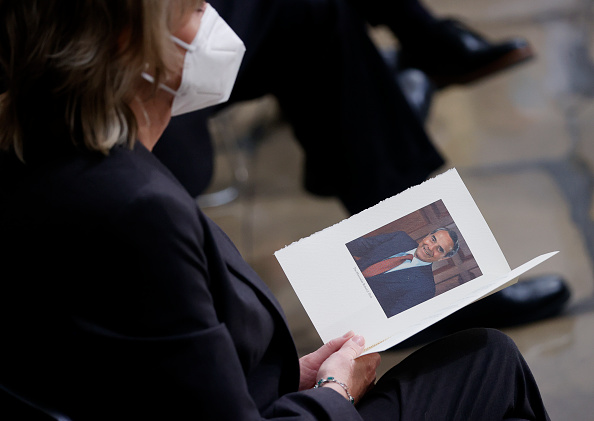 Bob Dole Lies In State At U.S. Capitol