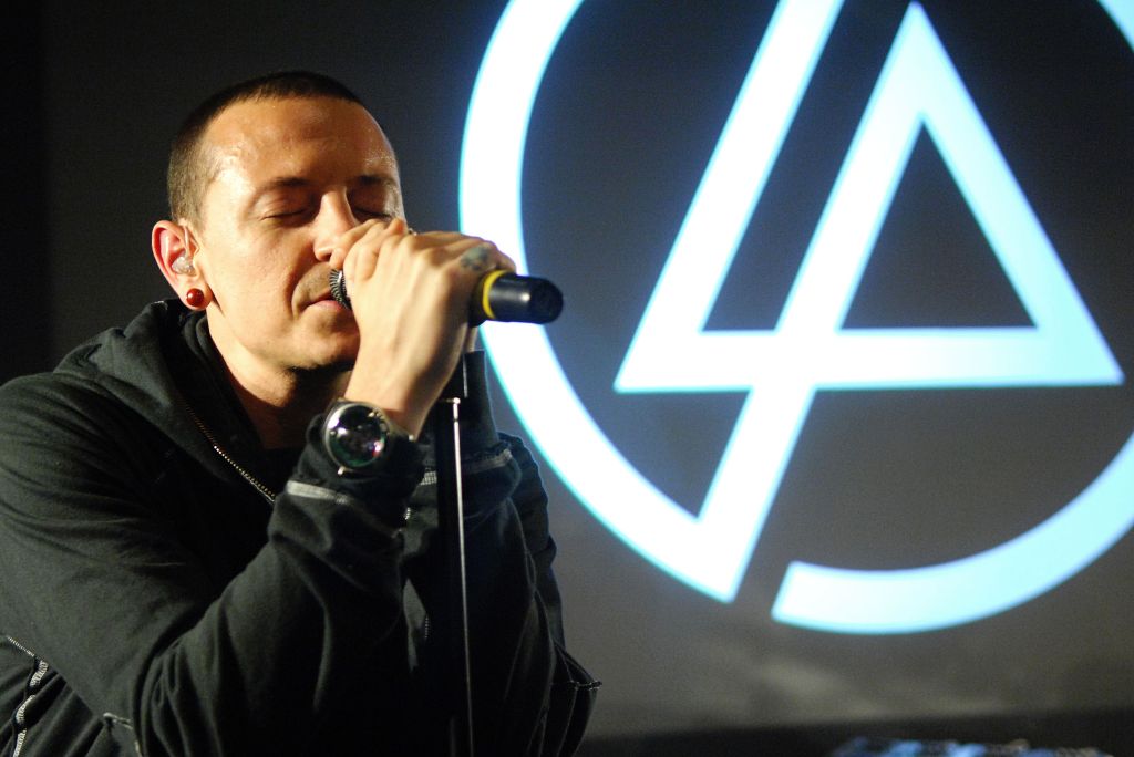 Linkin Park Performs At The Apple Soho Store