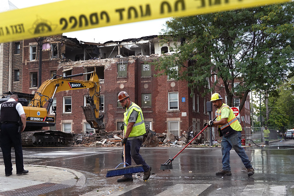 Photos: Chicago building explosion leaves 8 injured