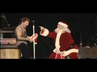 Jon Bon Jovi and Santa Claus