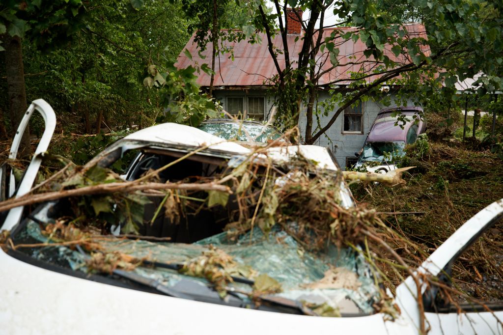 Photos: Virginia flooding washes out homes, roads