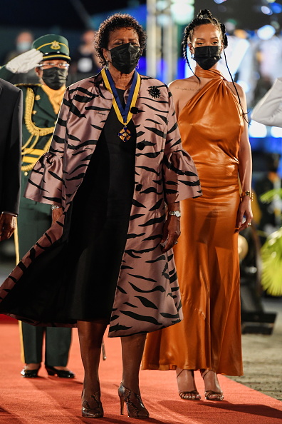 Photos: Rihanna honored as national hero in Barbados