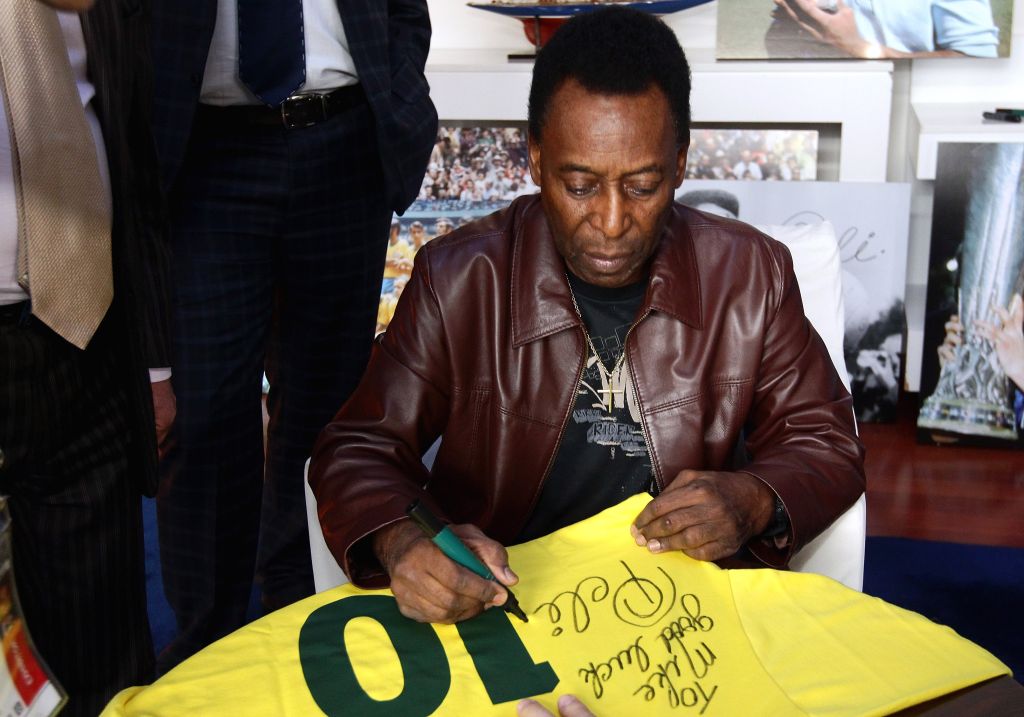 Soccer great Pelé through the years