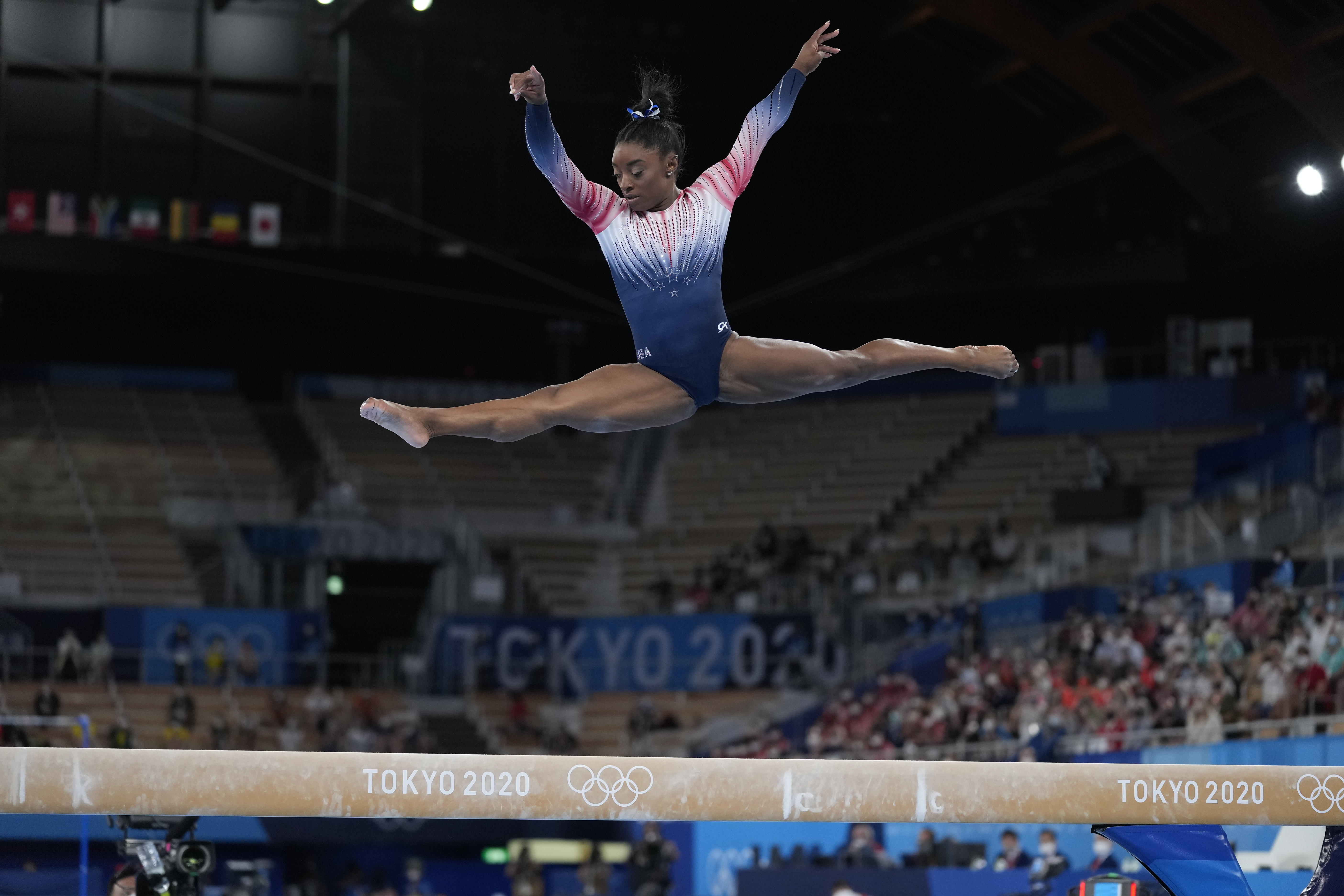 Photos: Simone Biles wins bronze in Olympic balance beam final