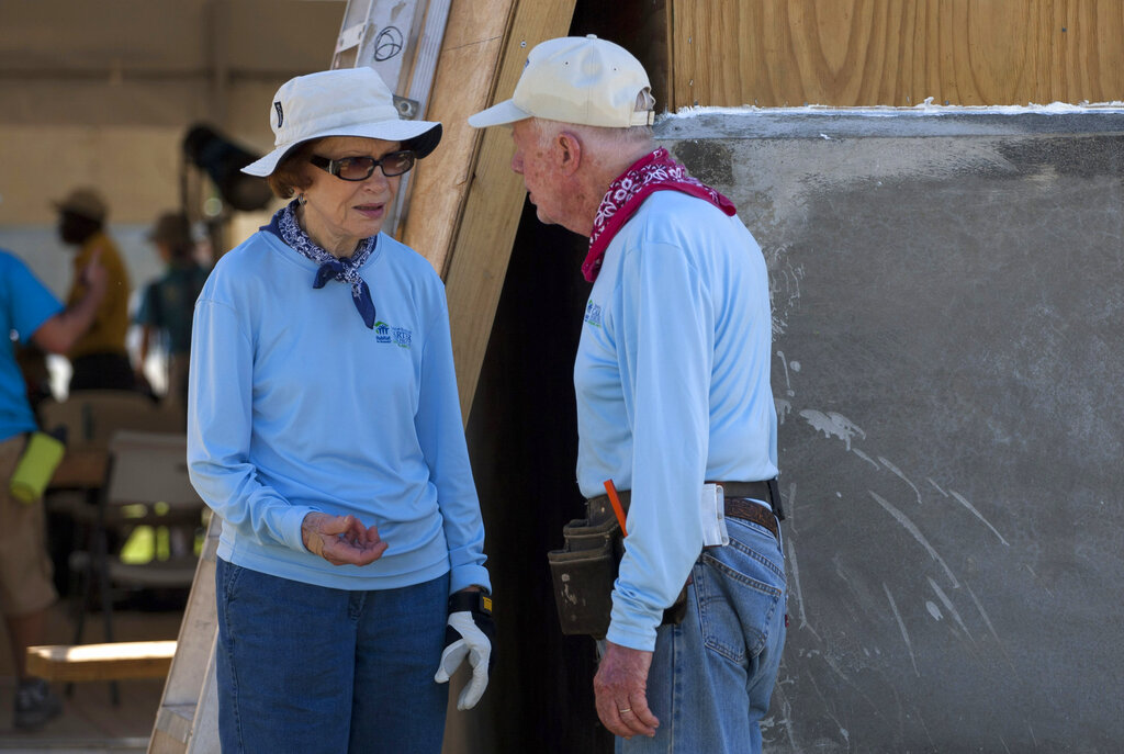 Jimmy Carter and his family