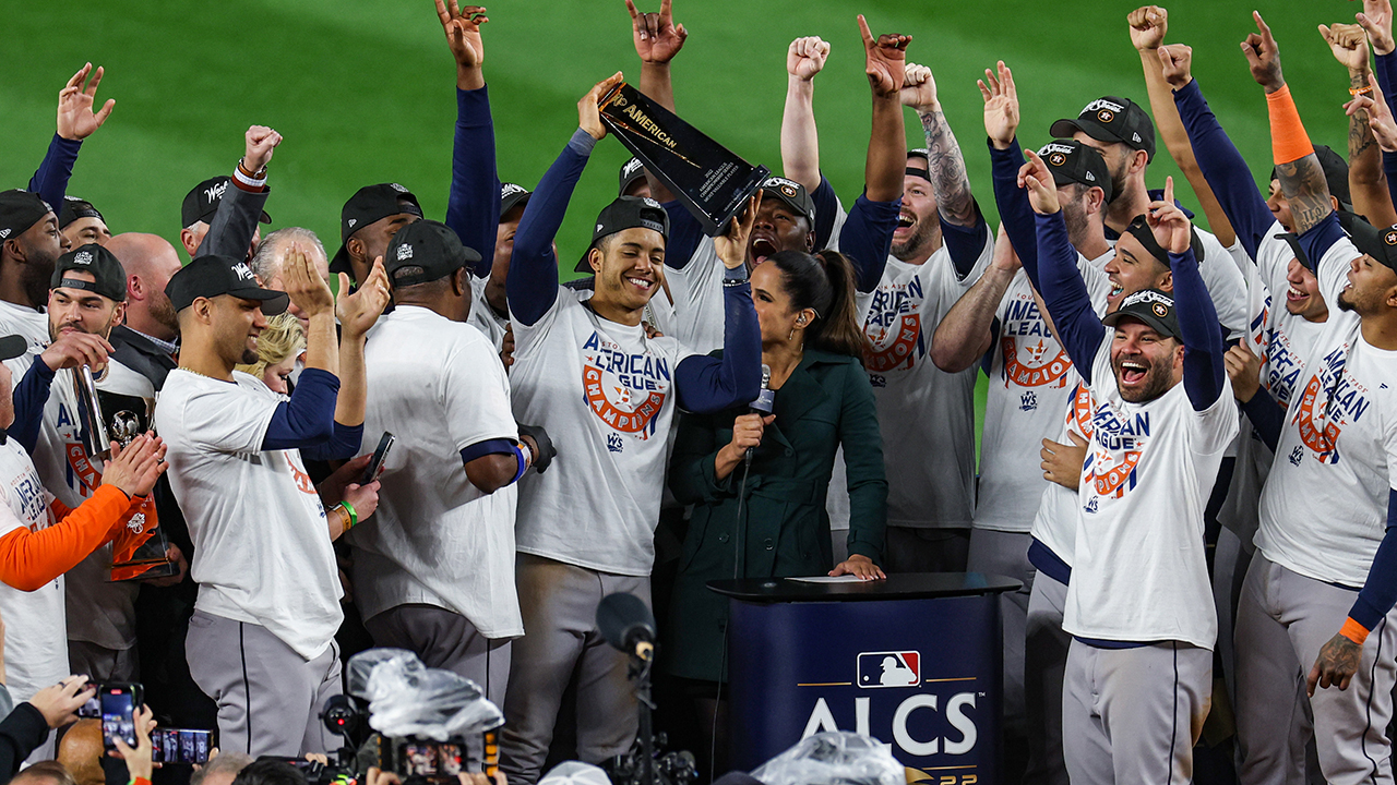Photos: Houston Astros win ALCS, beating Yankees in 4-game sweep