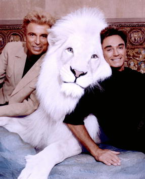 Siegfried & Roy through the years